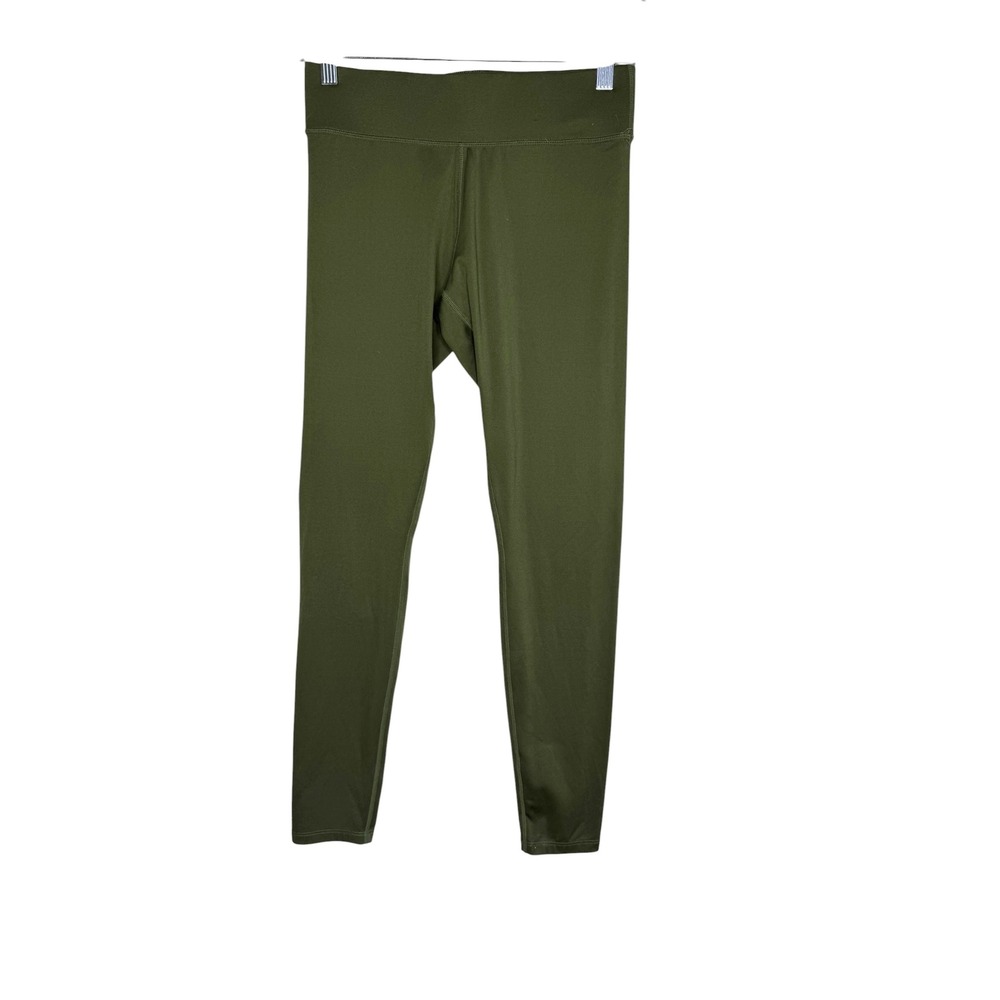 Born Primitive Olive Green Athletic Workout Leggings High Rise Full Length Small